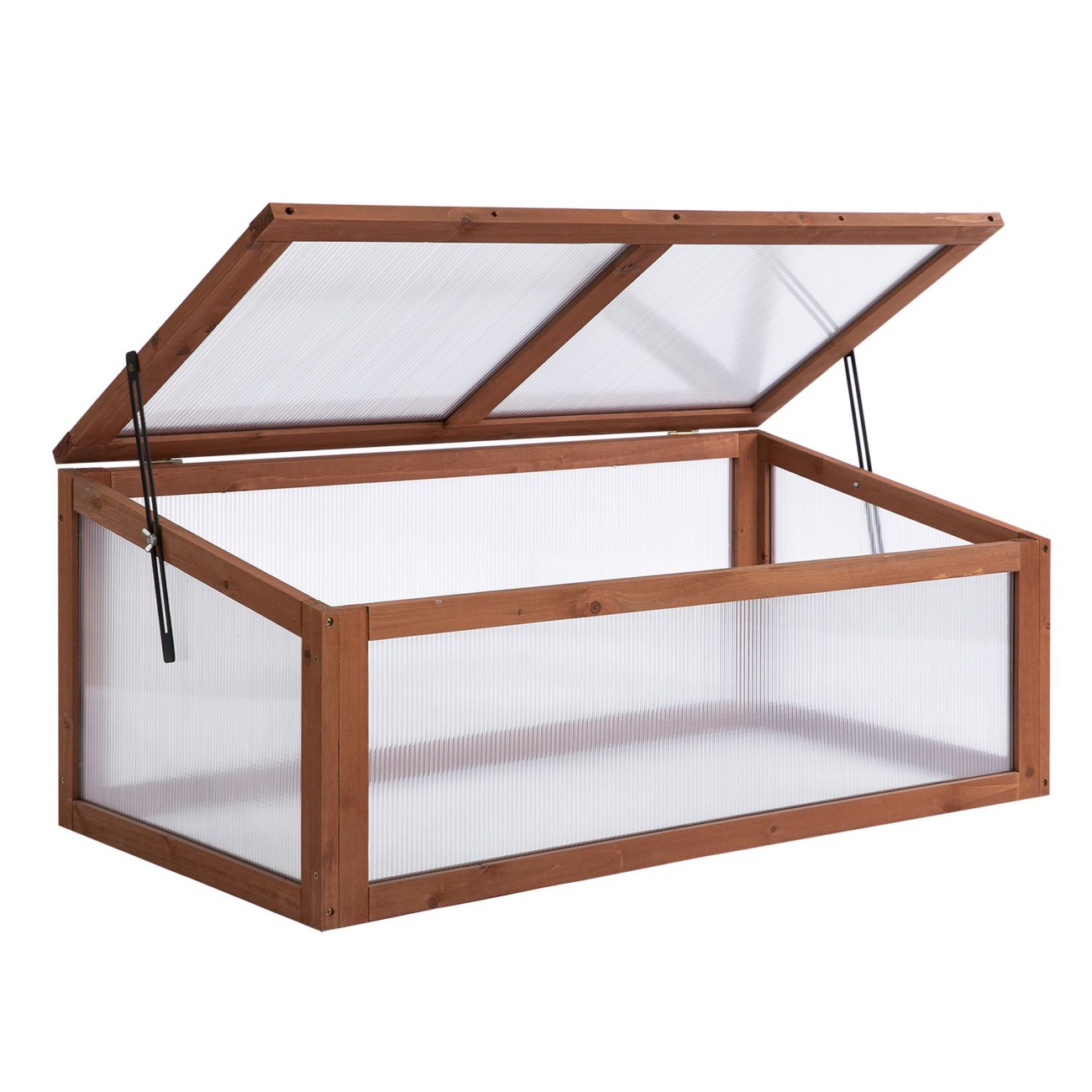 Outsunny Greenhouse Brown 400 X 1000 X 650 Mm