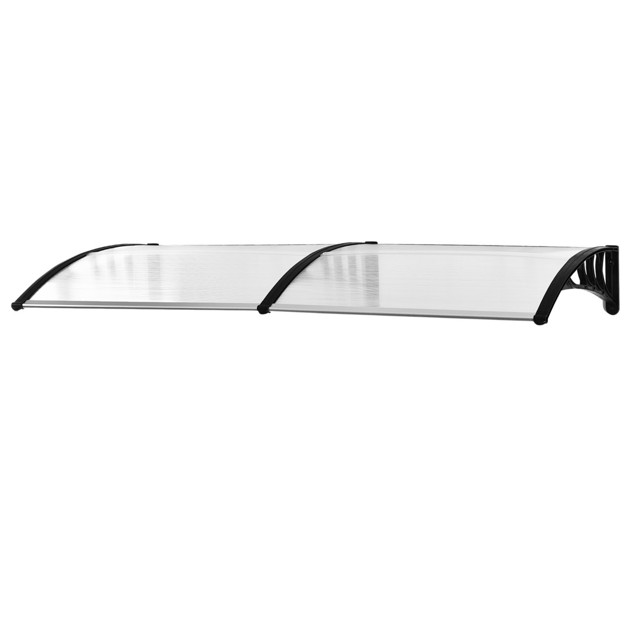 Outsunny Door Canopy Standard Manual Aluminium Outdoor