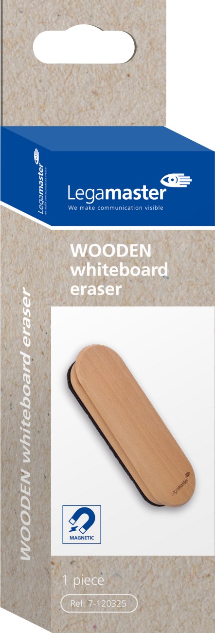 Legamaster Wooden Whiteboard Eraser Magnetic (7-120325) - Image 5