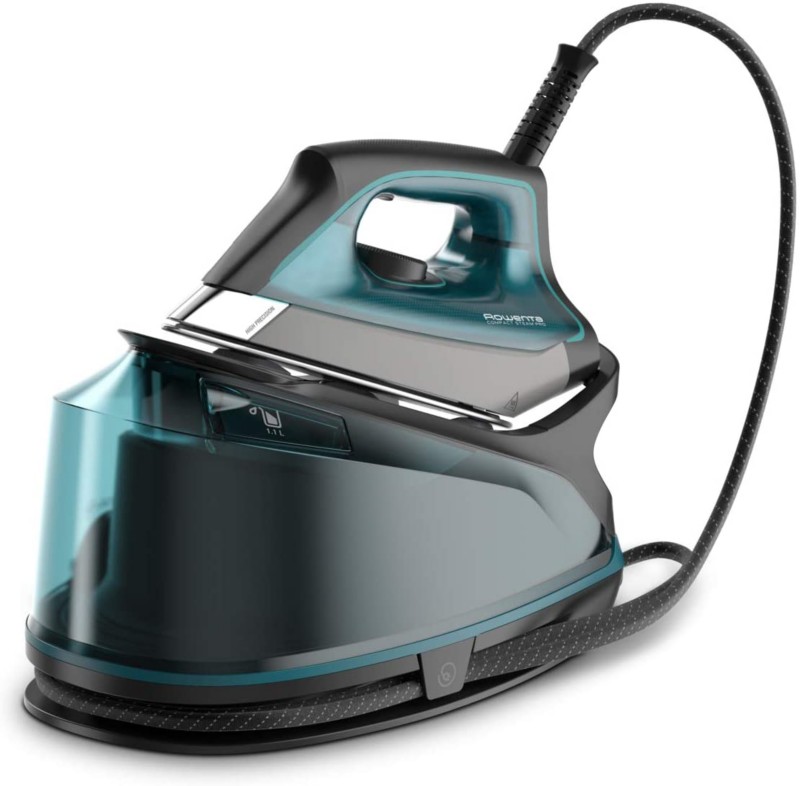 Rowenta Compact Steam Pro Dampfbügeleisen Verkabelt DG7623 6.3 bar 1.1 l Schwarz, Blau