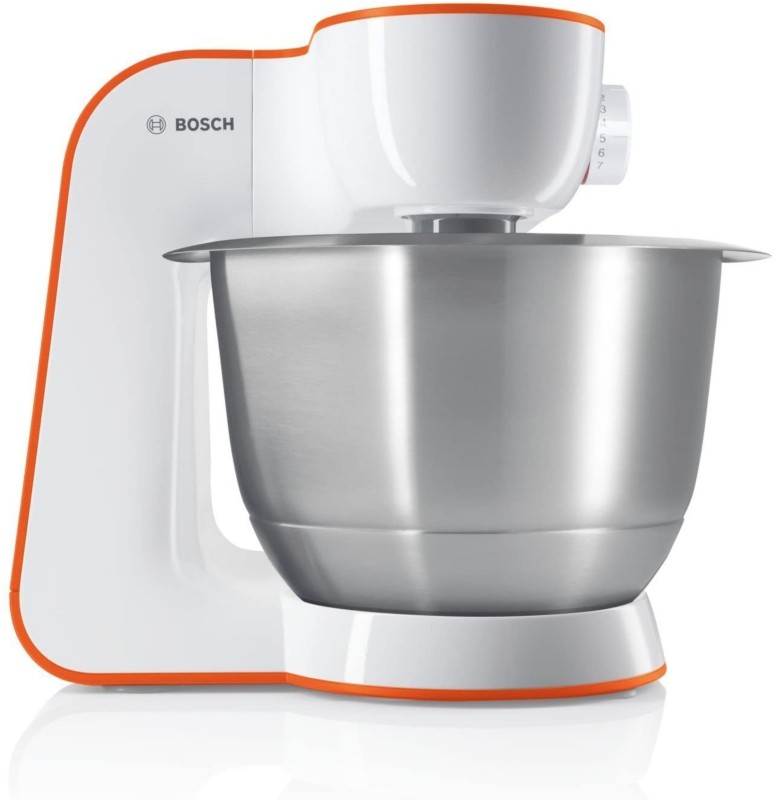 Image of Bosch Küchenmaschine MUM54I00 3.9 L 900 Körper: Kunststoff, Schüssel: Edelstahl Orange, Weiß