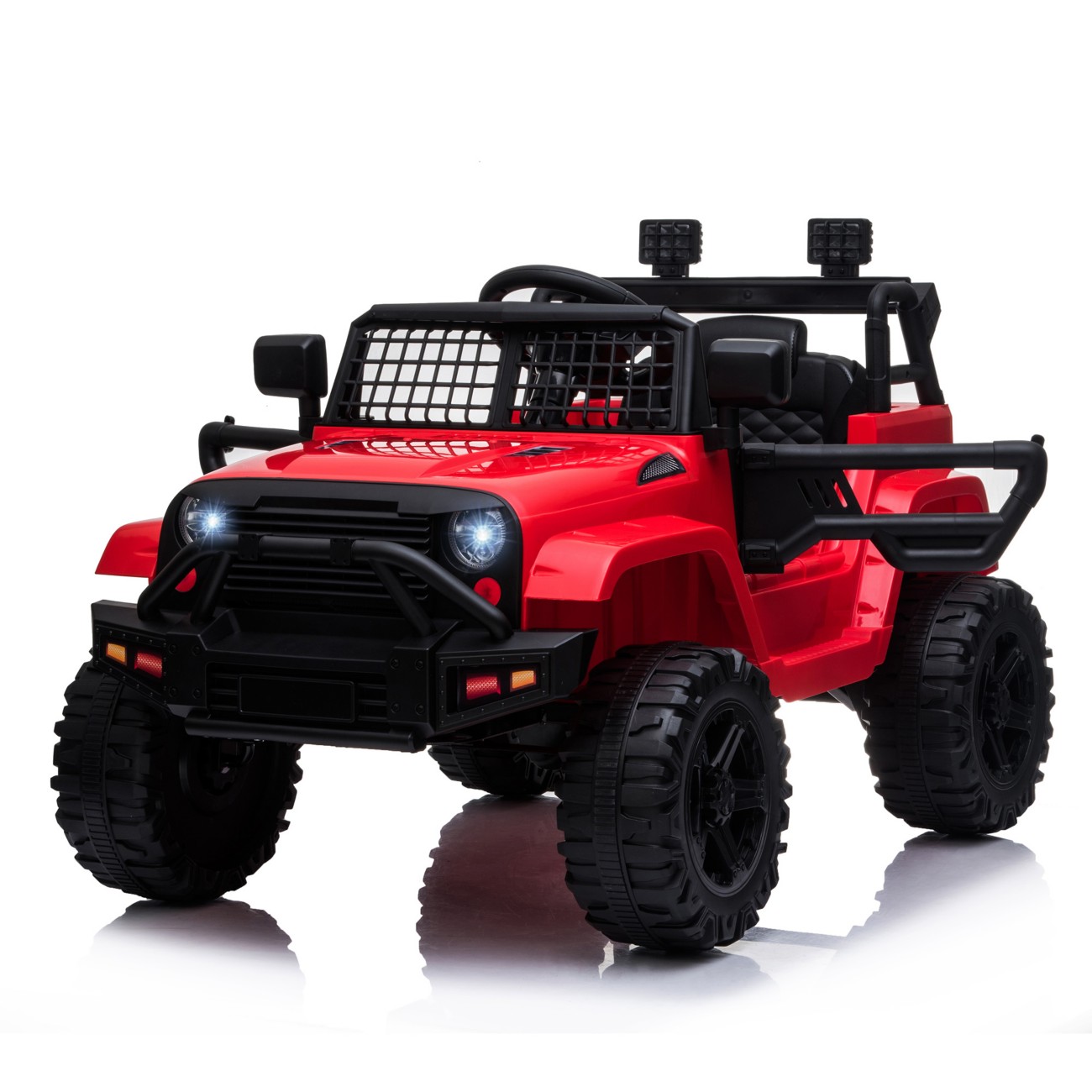 Homcom Riding Toy 370-142V70rd 666 Mm 666 Mm 992 Mm Red