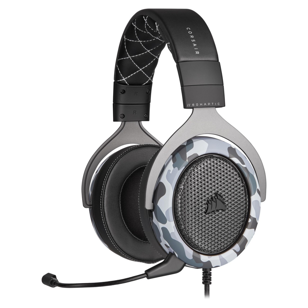 CORSAIR HS60 Haptic CA-9011225-EU Verkabelt Stereo Kopfhörer USB Mikrofon Schwarz