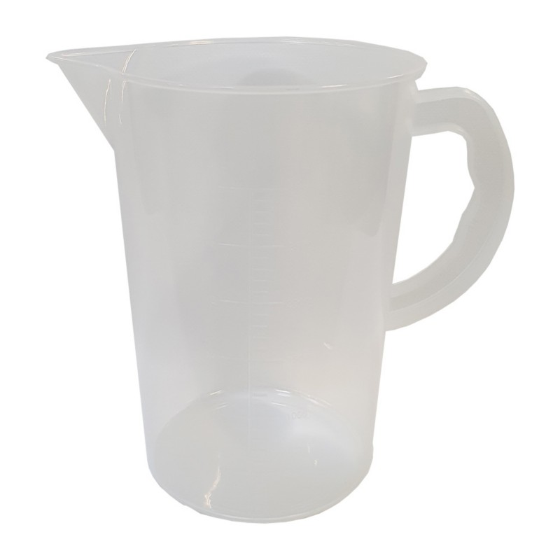 Jos ten Berg Messbecher Polypropylen 3 Liter 23,8 cm x 24,0 cm x 24,0 (HxBxL) Transparent