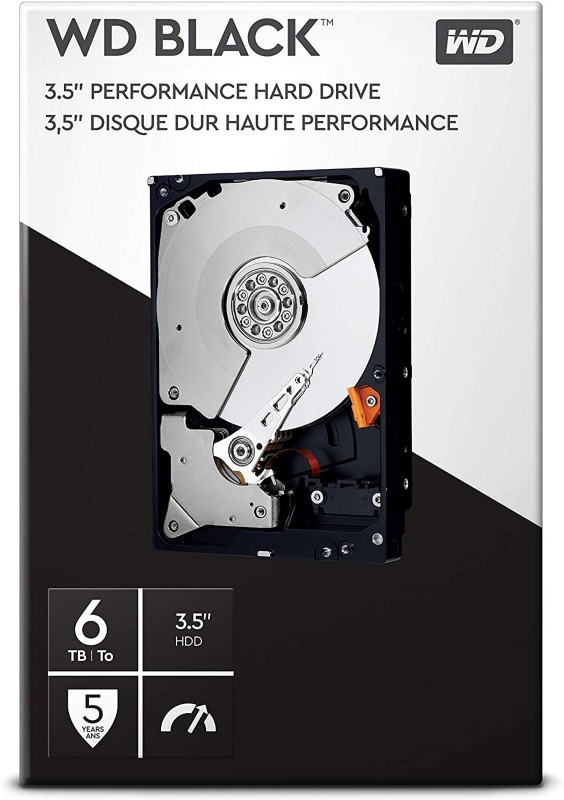 Western Digital Interne Festplatte WDBSLA0060HNC-WRSN 6000 GB