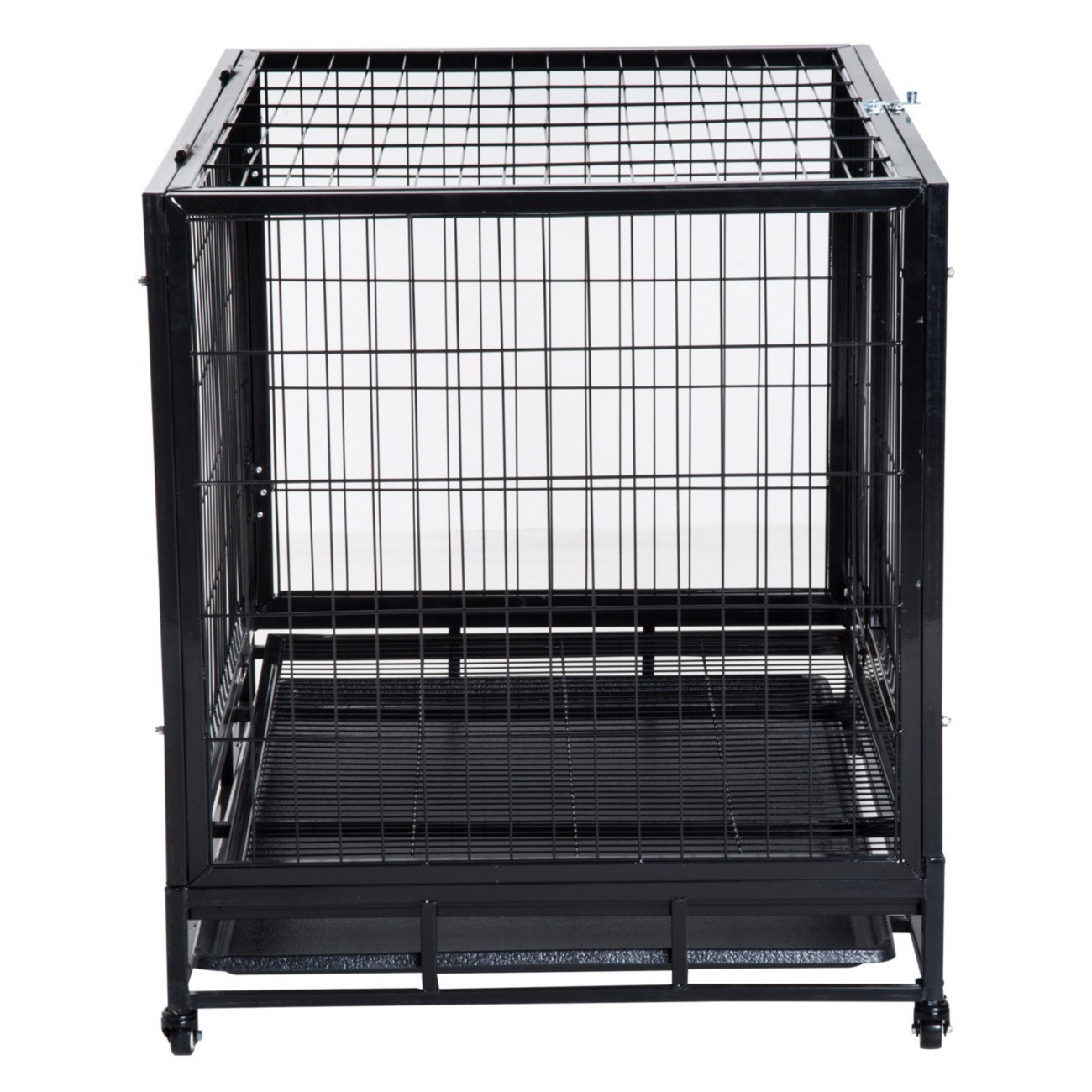 Pawhut Dog Cage Black 760 Mm X 1090 Mm X 870 Mm - Image 10