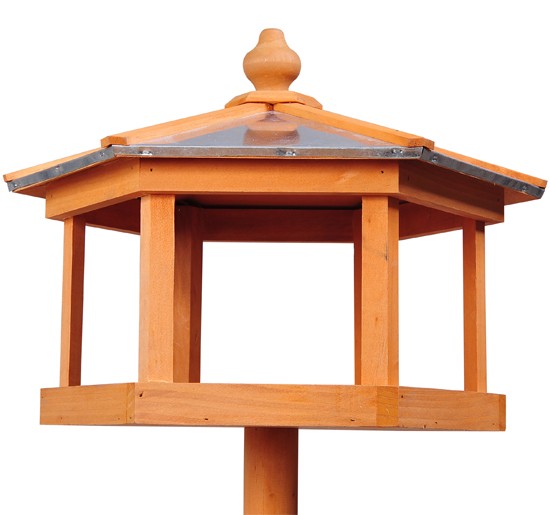 Pawhut Bird Feeder Natural 400 Mm X 1130 Mm