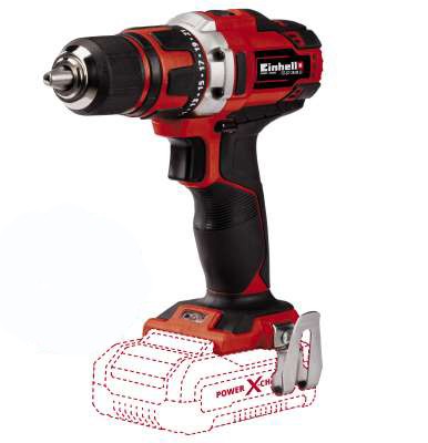 Thumbnail - EINHELL TE-CD 18/40 Li-Solo Bohrer Schnurlos