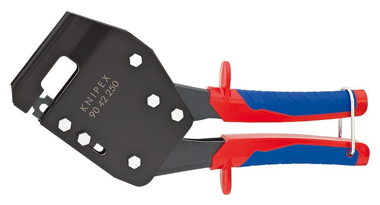 Thumbnail - KNIPEX Punch Lock Nietmaschine 90 42 250 Mehrkomponenten-Hüllen Blau, Rot Werkzeugstahl