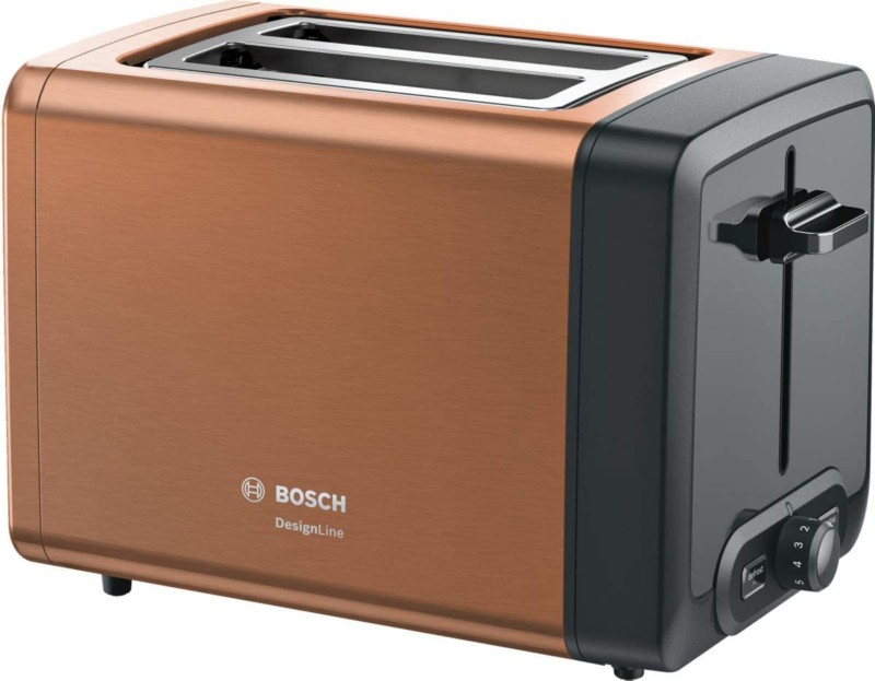 Bosch DesignLine TAT4P429DE Wasserkocher & Toaster - Kupfer