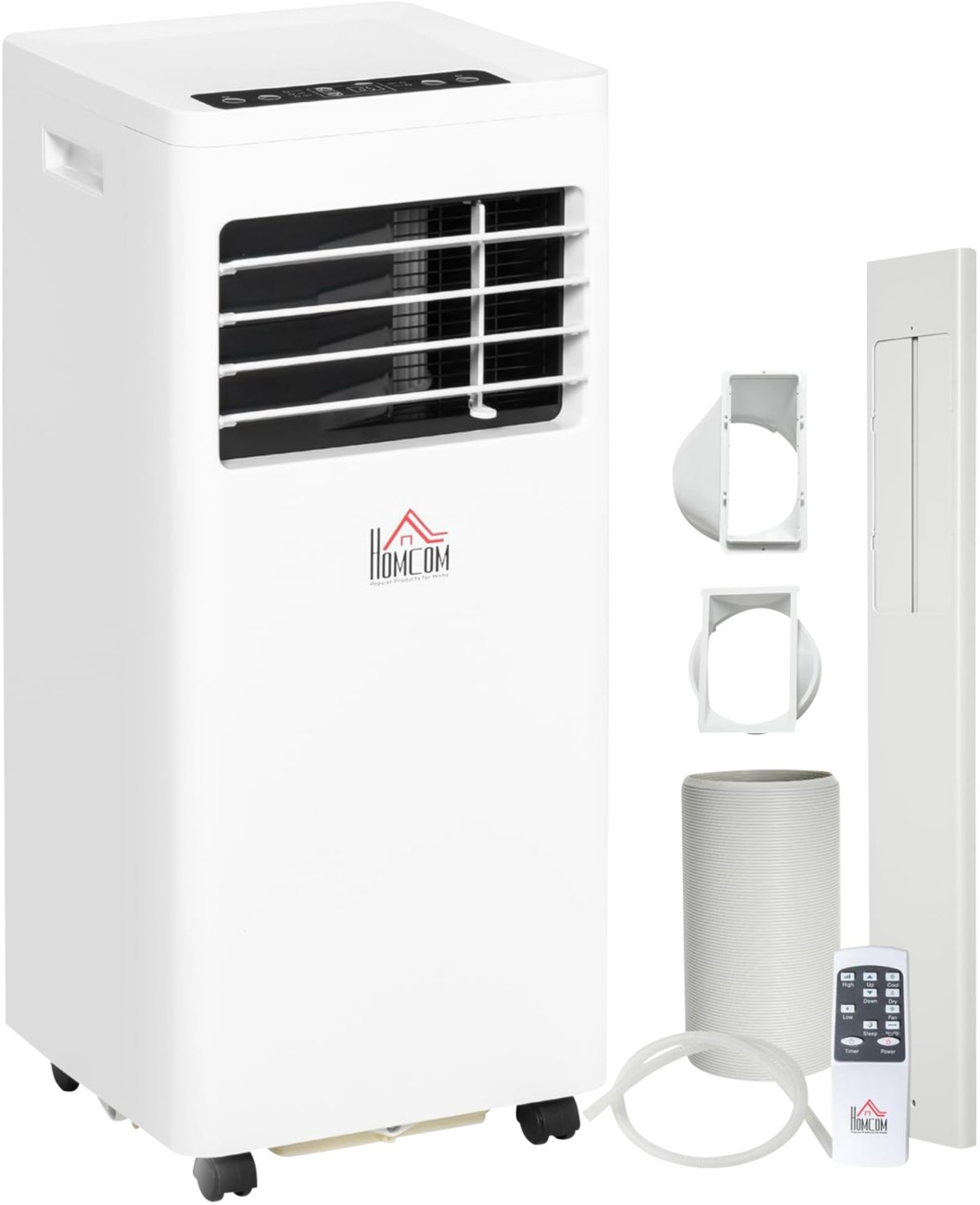 Homcom Portable Air Conditioner 7000 Btu White 823-003V71