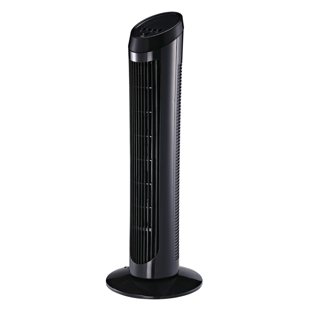 Homcom Tower Fan 75 Cm Black 824-001Bk 27 Cm Diameter