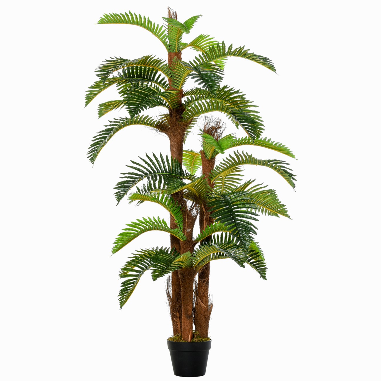 Outsunny Artificial Tree 844-354 Green 180 Mm X 180 Mm X 1500 Mm