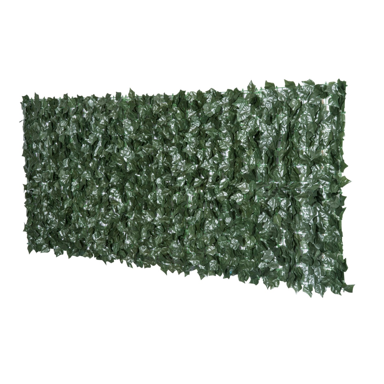 Outsunny Artificial Leaf Screen Panel 844-199 Dark Green 2400 Mm X 1000 Mm