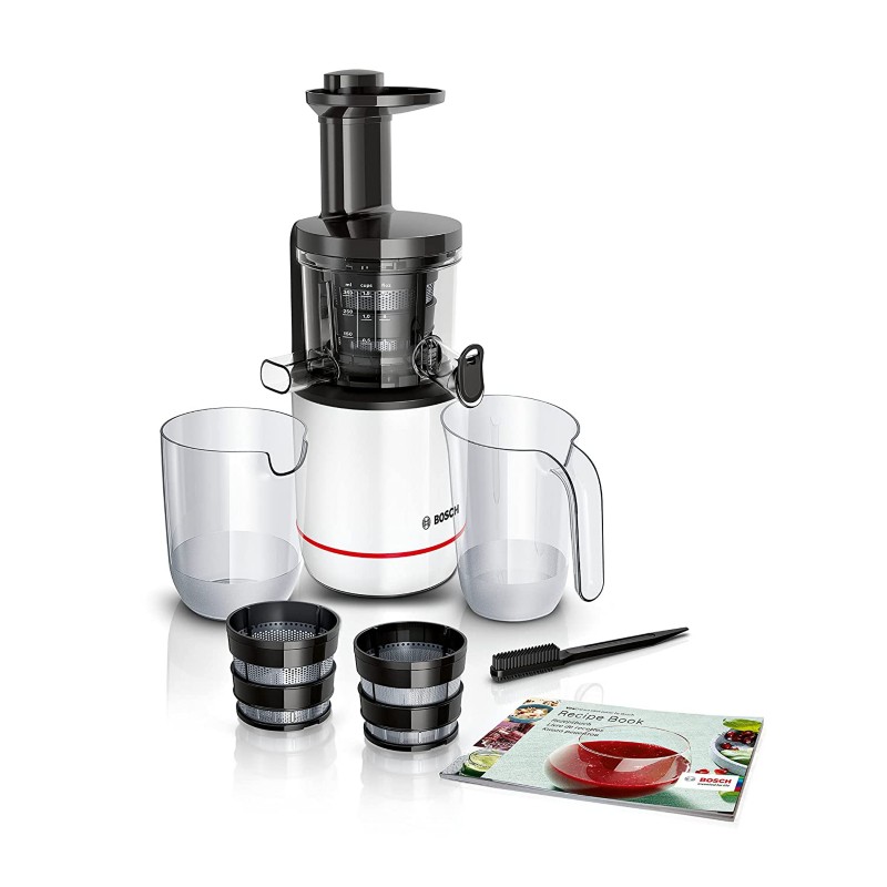 Image of Bosch Langsamer Entsafter Kunststoff 2.3L MESM500W 240 V Weiß, Schwarz