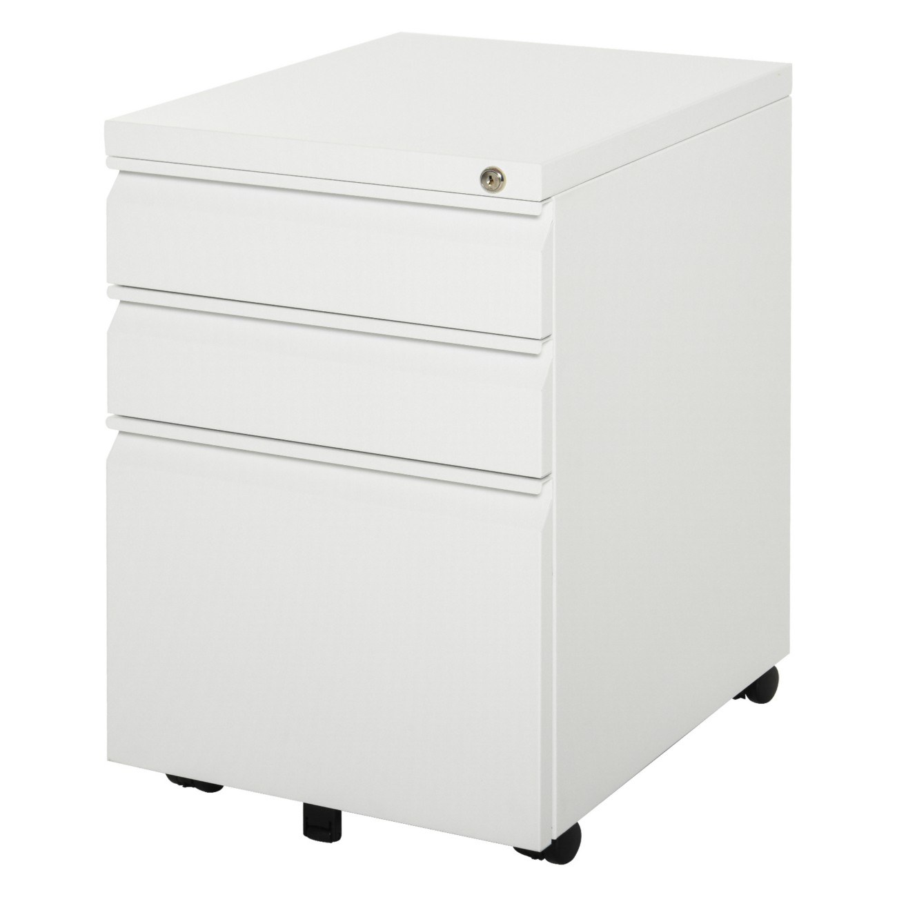 Vinsetto File Cabinet 924-024Wt 600 X 390 X 480 Mm White