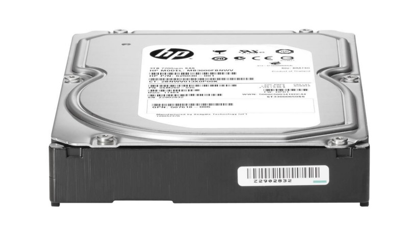 HP Enterprise Interne Festplatte 652766-B21 3000 GB