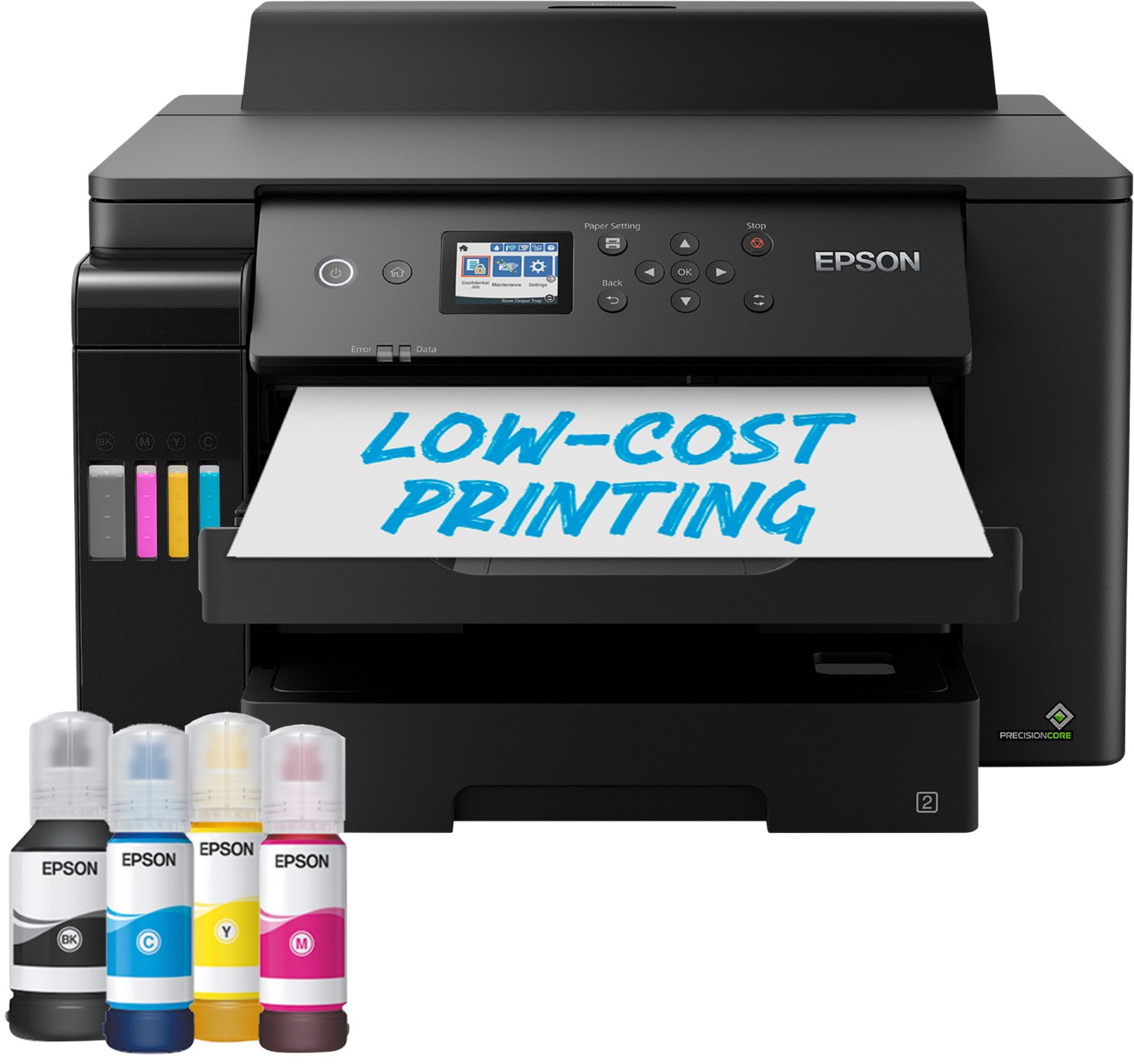 Epson EcoTank ET-16150 InkJet Ink Tank A3+ A4 Printer USED LOW INKS PC 6 - Image 8