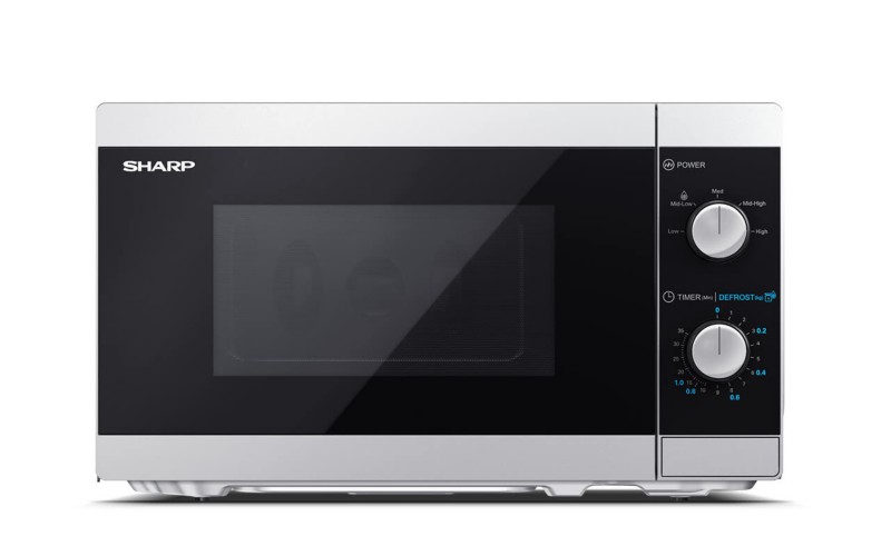 Sharp YC-MS01ES Mikrowelle Drehknopf 20 L 800 W Silber