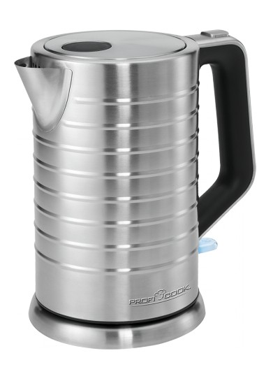 Image of ProfiCook Wasserkocher 1.7 L Schwarz, Edelstahl 2200 W PC-WKS 1119