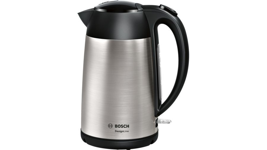 Image of Bosch Wasserkocher 1.7 L Schwarz, Edelstahl 2400 W TWK3P420