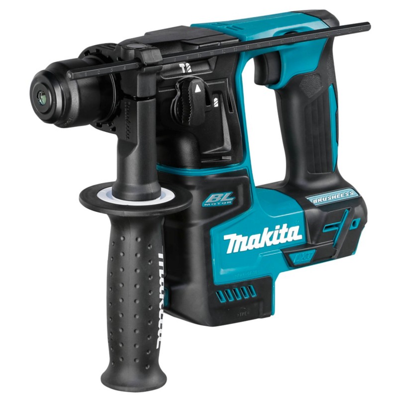 Makita Bohrhammer DHR171ZJ Blau, Schwarz