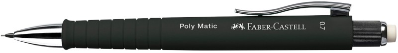 Faber-Castell Poly Matic Druckbleistift 0,7 mm B Schwarz