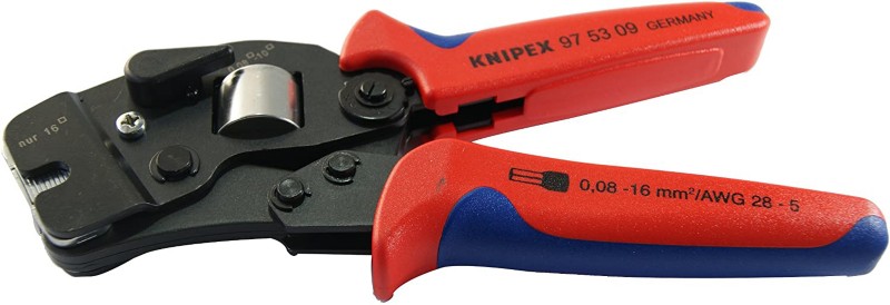 Knipex Kabel-Crimper 97 53 09 SB Chrom-Vanadium-Elektrostahl Schwarz