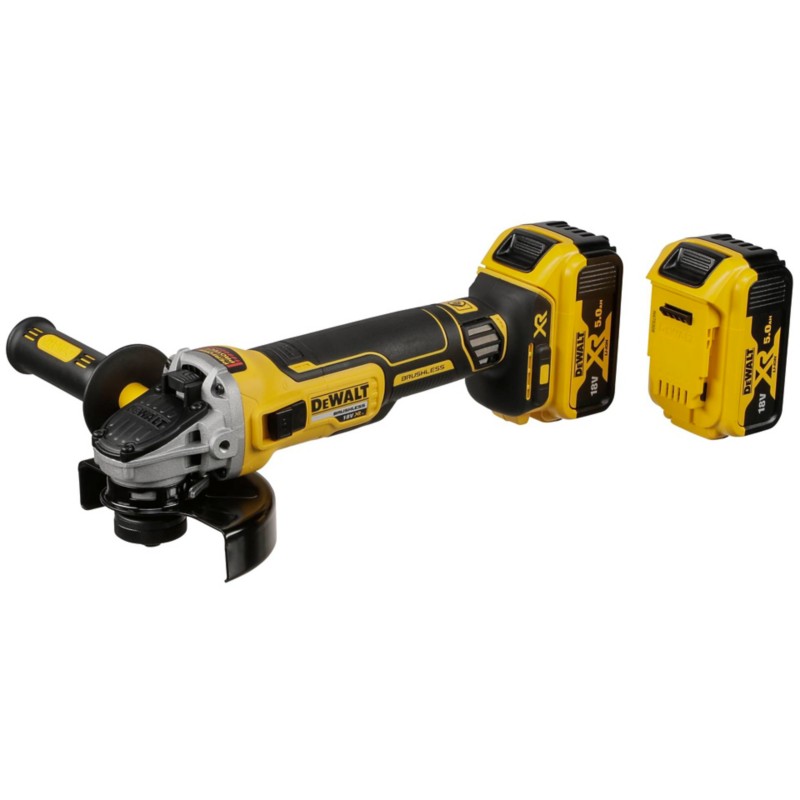 Image of DeWalt Winkelschleifer DCG405P2 Gelb, Schwarz