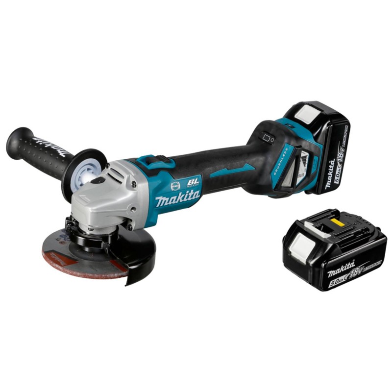 Makita Winkelschleifer DGA513RTJ Orange, Schwarz