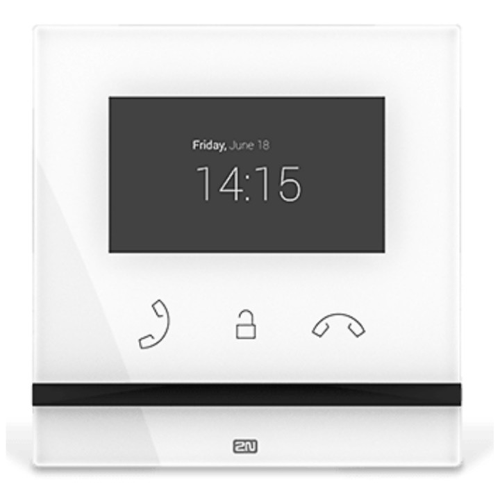 2N Anrufbeantworter Indoor-Kompakt 91378501WH Weiß 12 V 1140087