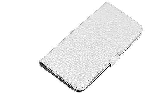 NEVOX Flip Cover 1297 Samsung Galaxy S6 Edge Grau, Weiß