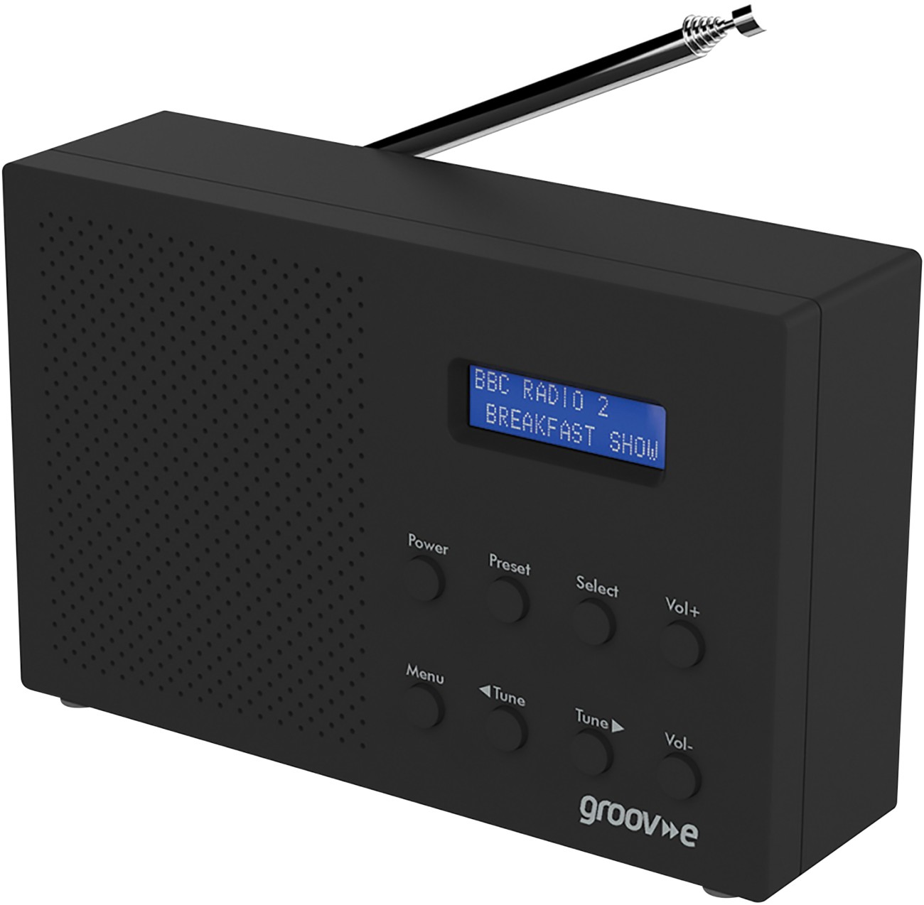 Groove-E Radio Gvdr03bk Black - Image 6