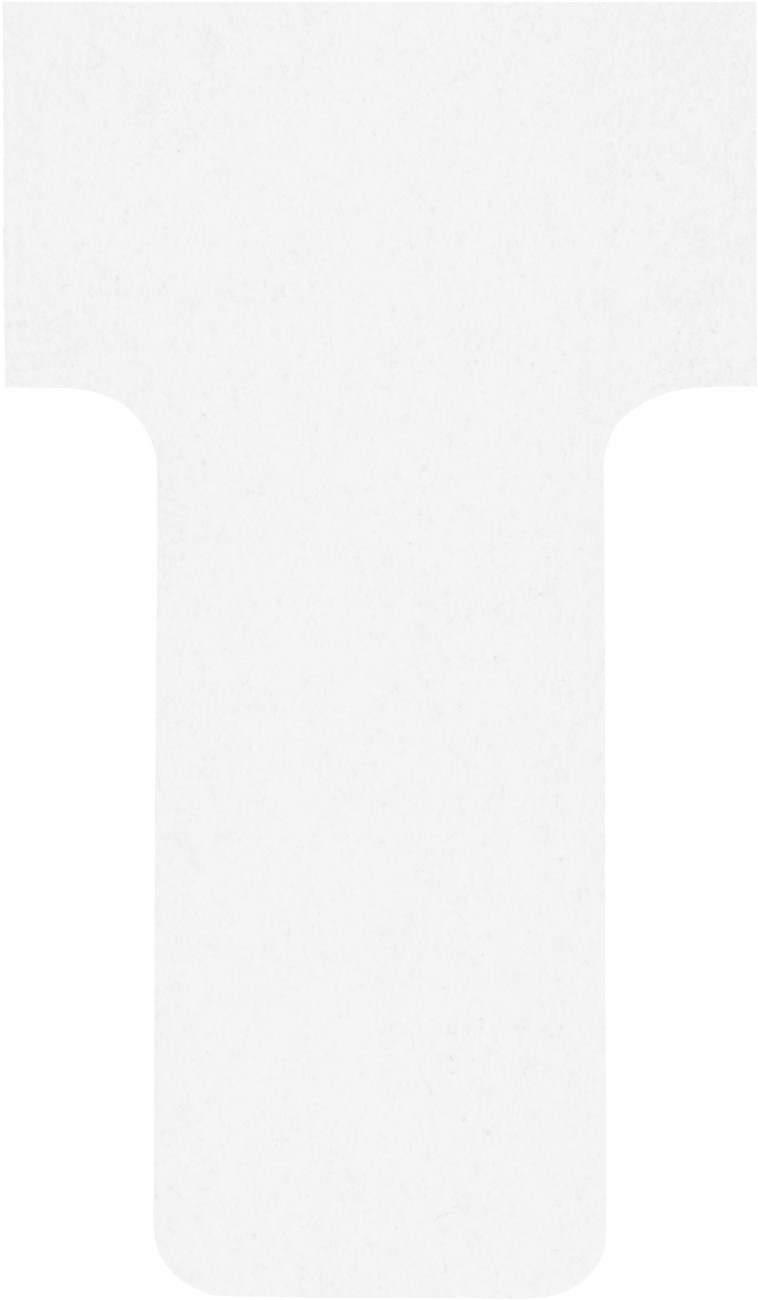 Nobo T-Cards Size 1 White 5 Packs Of 100