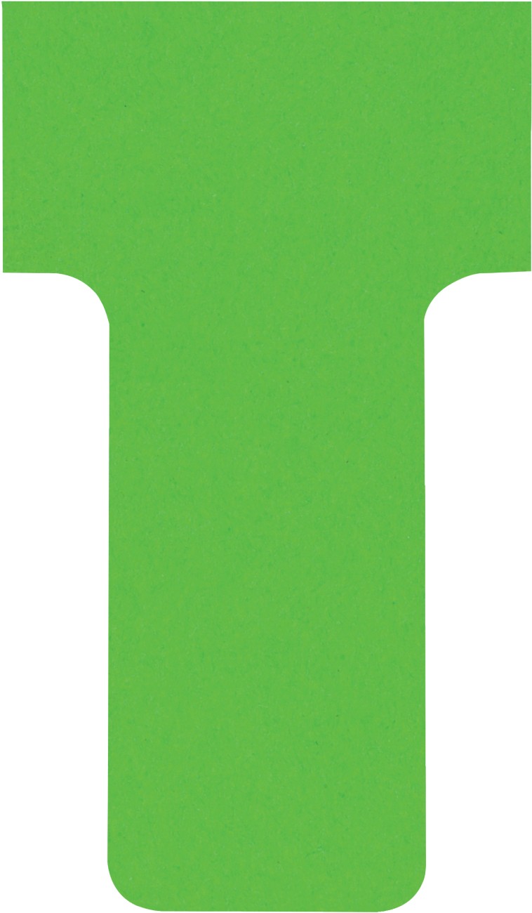 Nobo T-Cards Size 1 Green 5 Packs Of 100