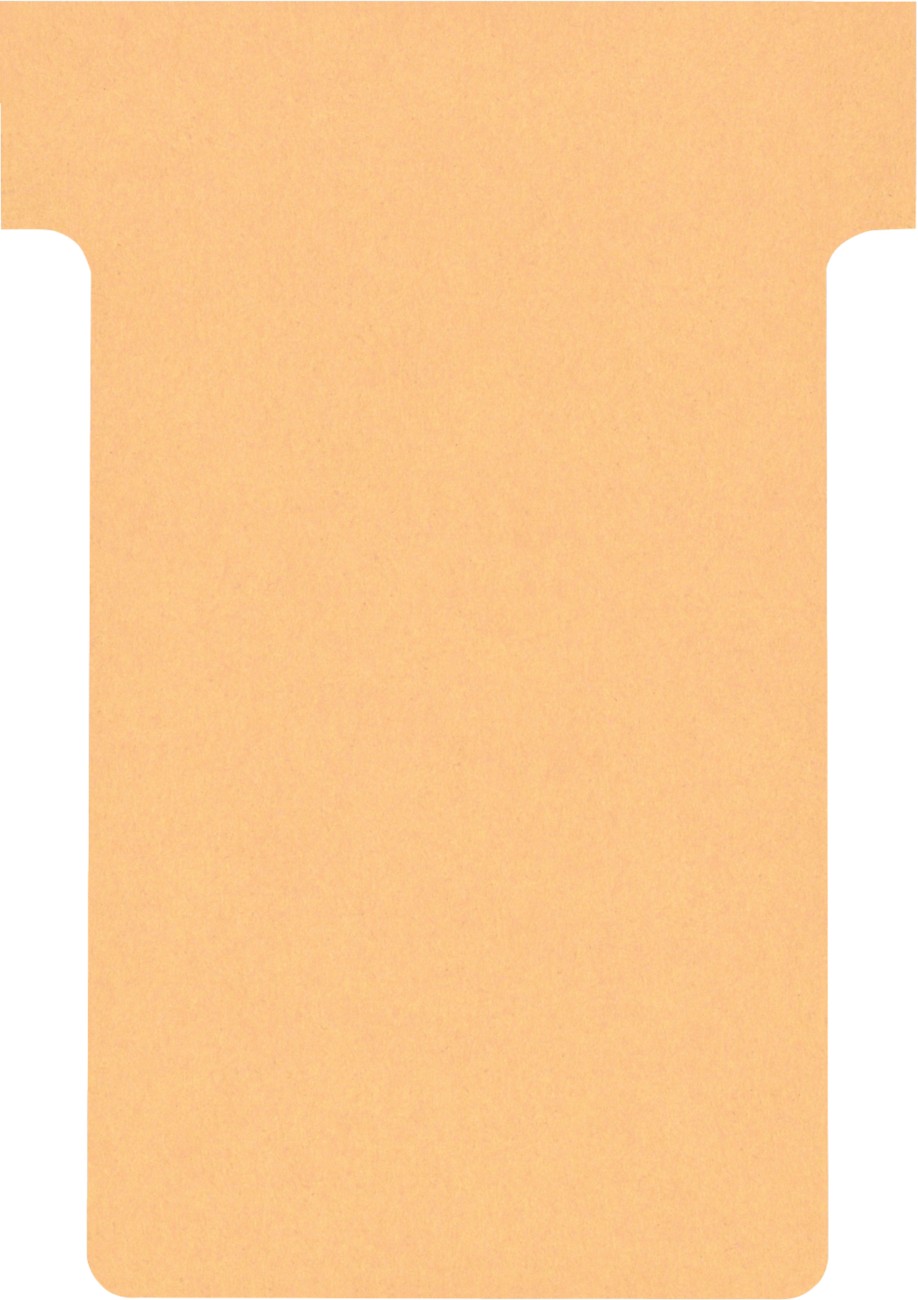 Nobo Size 2 T-Cards Beige Pack Of 100