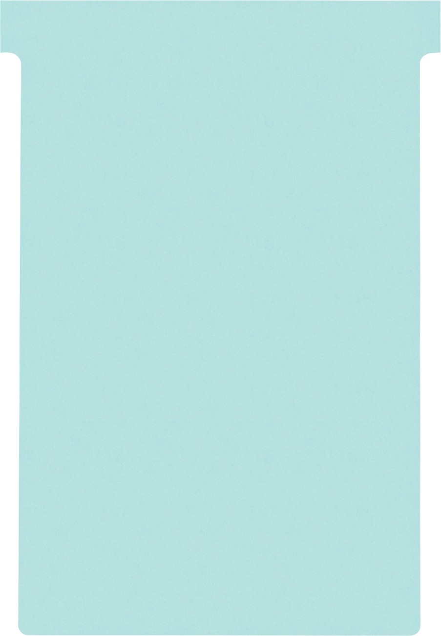 Nobo T-Cards Size 4 11.2 X 18 Cm Blue 5 Packs Of 100