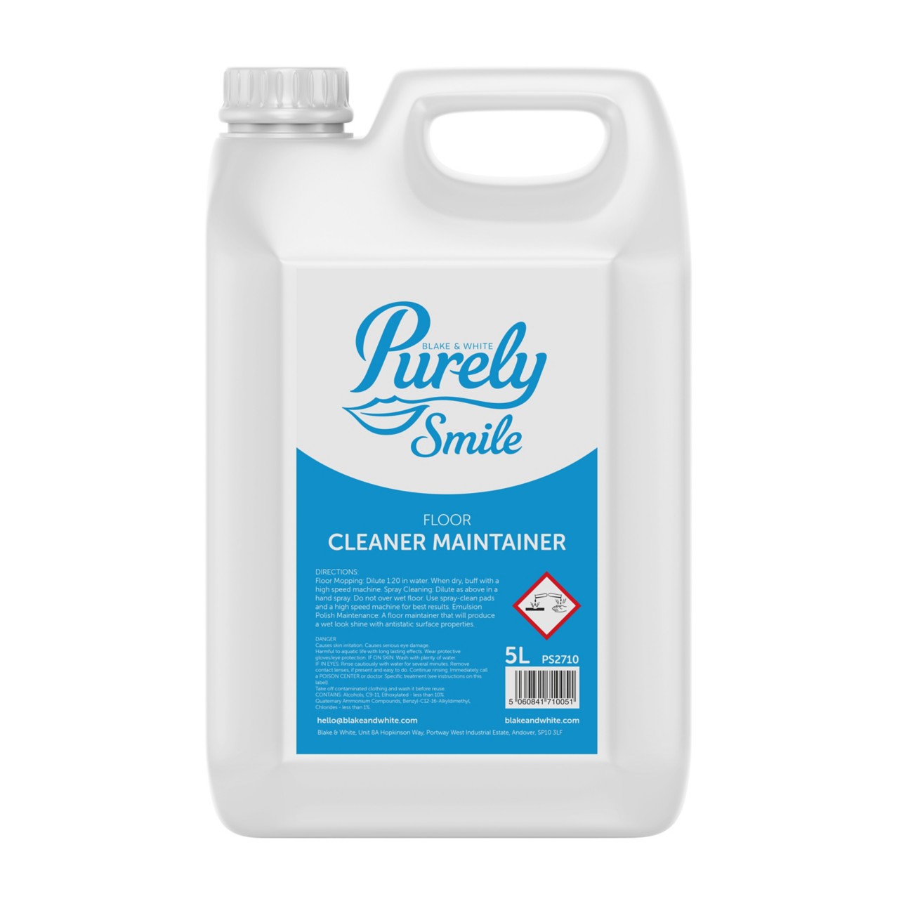Purely Smile Floor Cleaner And Maintainer 5 L