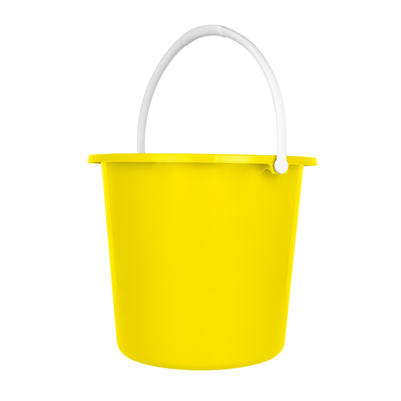 Purely Smile Bucket Plastic 9 L Yellow