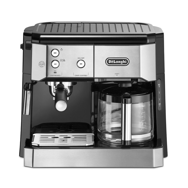 De'Longhi Kaffeemaschine BCO421.S Espresso-Siebträger Silber, Schwarz