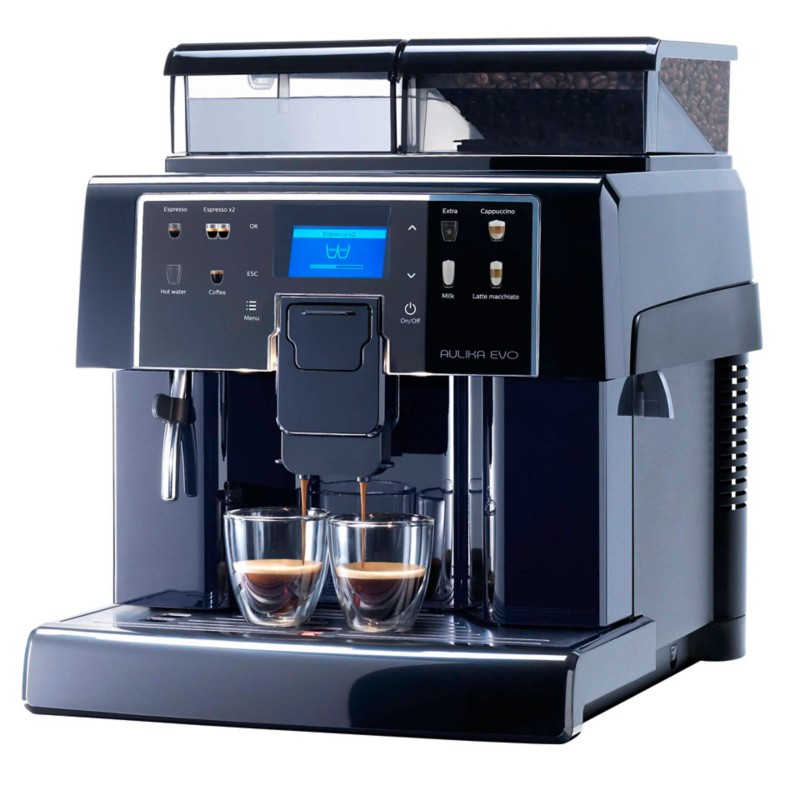 Image of Saeco Kaffeevollautomat Aulika EVO Focus Silber, Schwarz