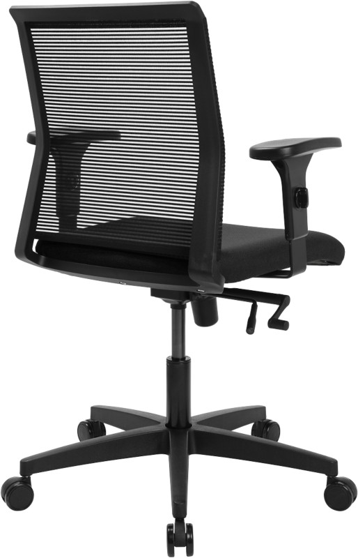 TOPSTAR Smart Point Bürostuhl Kniewippmechanik Höhenverstellbare Armlehne Höhenverstellbarer Sitz Schwarz 110 P4 440 x 5...