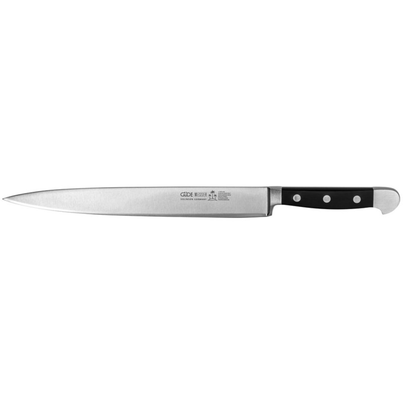 GÜDE Schinkenmesser Stahl C701176526 Schwarz, Silber