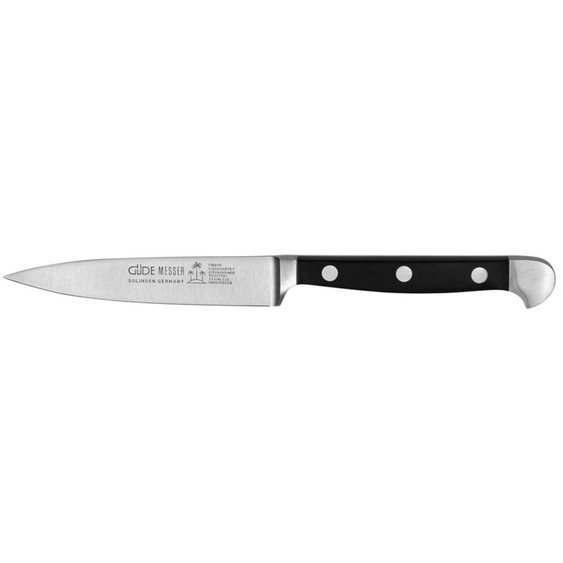 GÜDE Spickmesser Stahl C701176410 Schwarz, Silber