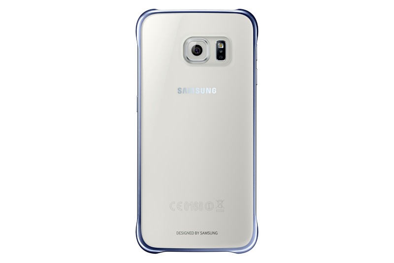 SAMSUNG Cover EF-QG920B Samsung Galaxy S6 Blau, Transparent