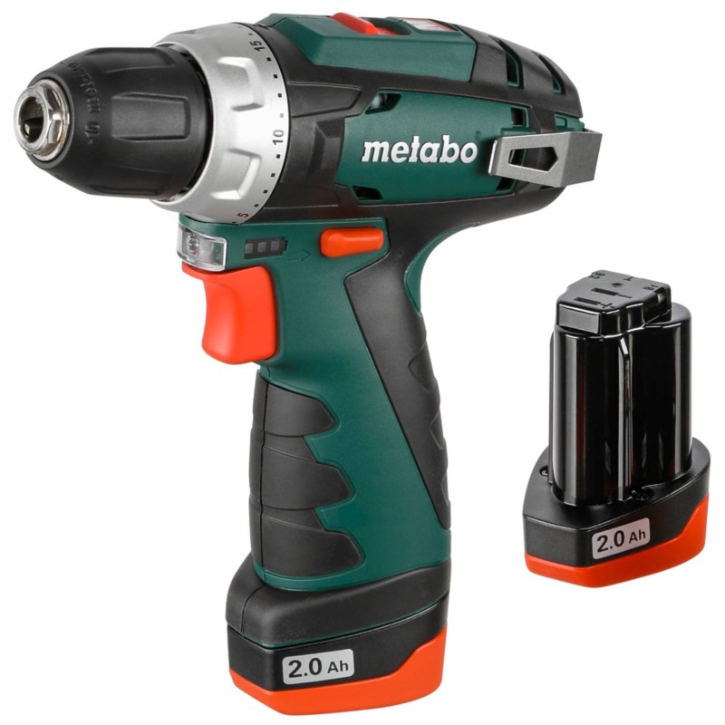 Thumbnail - metabo Bohrschrauber PowerMaxx BS Basic 600080500 Grün, Schwarz