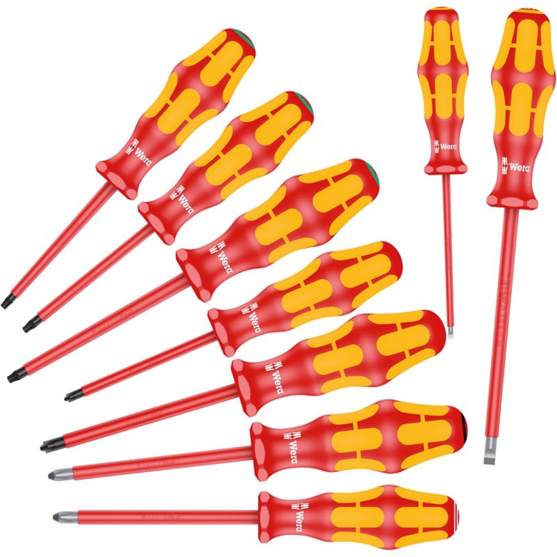 Thumbnail - Wera Schraubendreherset 160 i/162 i/167 i/9 5133355001 Rot, Gelb