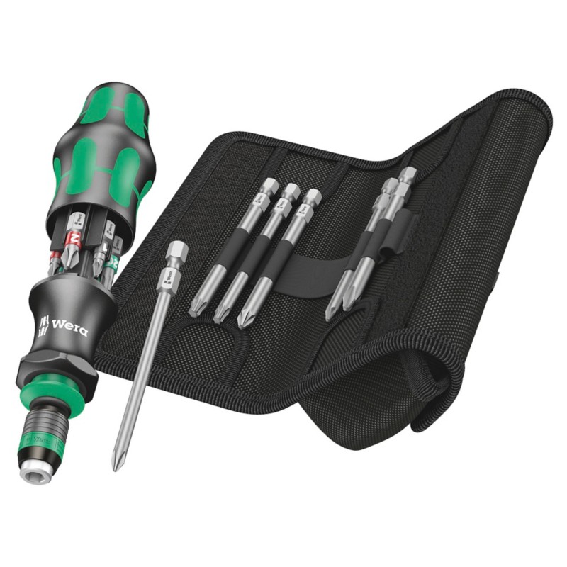 Thumbnail - Wera Schraubendreherset Kompakt 20 Tool Finder 2 5051017001 Mehrfarbig