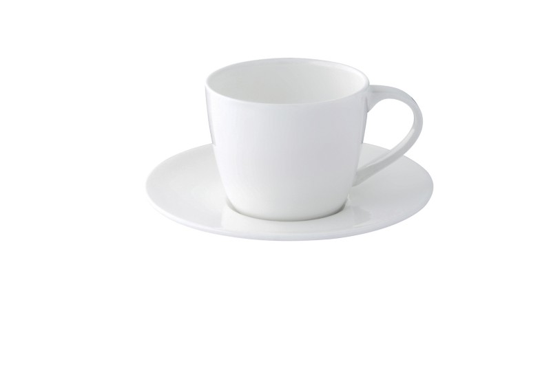 Untertasse Porzellan Creme 12 cm 24 Stück