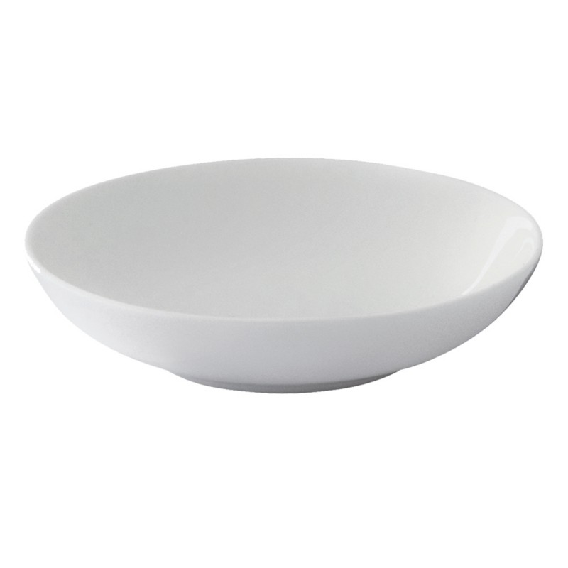 Nobel Fine Bone China Saucenschale Porzellan 70 mm Creme 2 Stück